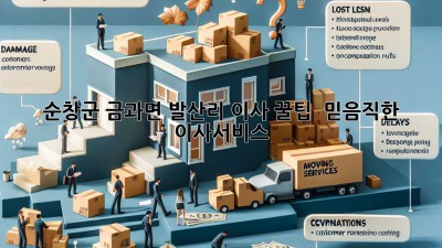순창군 금과면 발산리 이사 꿀팁🍯 & 믿음직한 이사서비스 👍